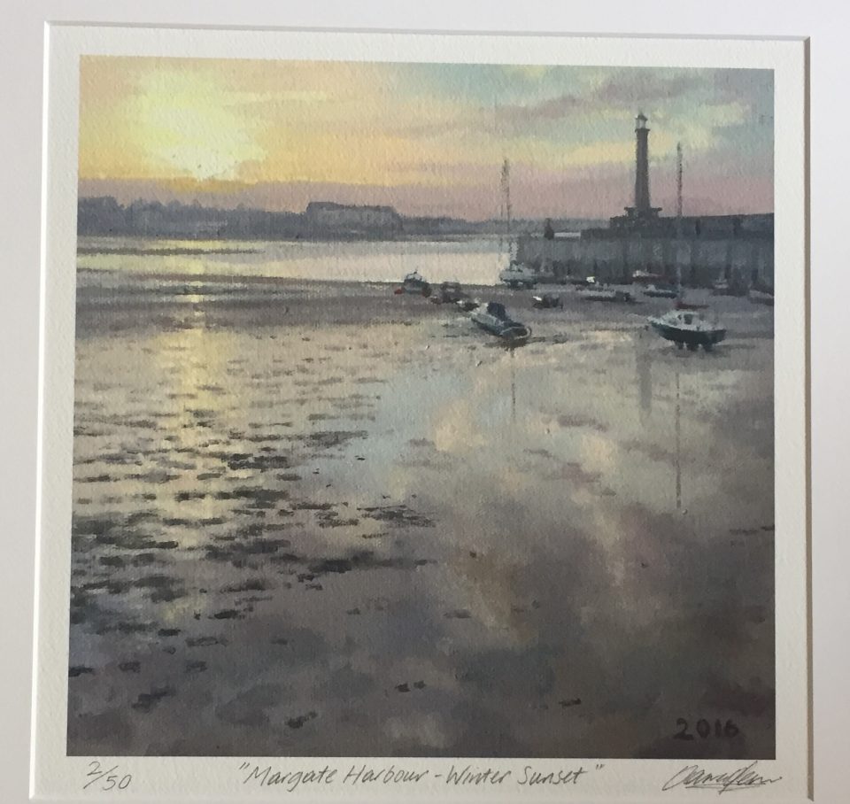 margate-harbour-winter-sunset1-27cm-x-27cm