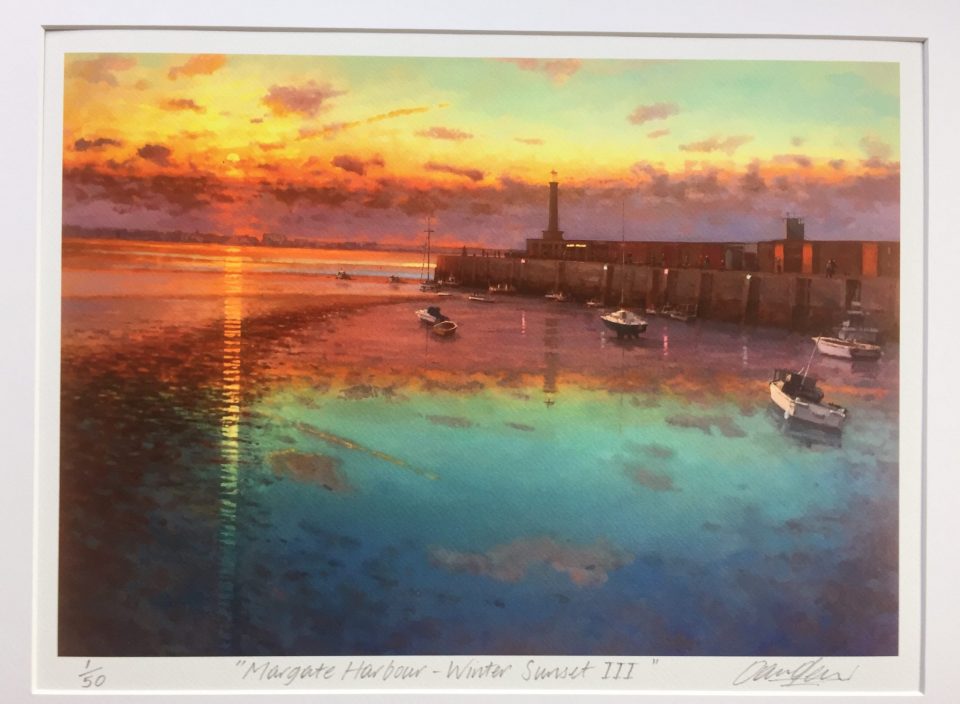Margate Harbour – Winter Sunset III