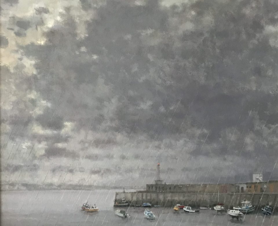 Margate Harbour – January Rain