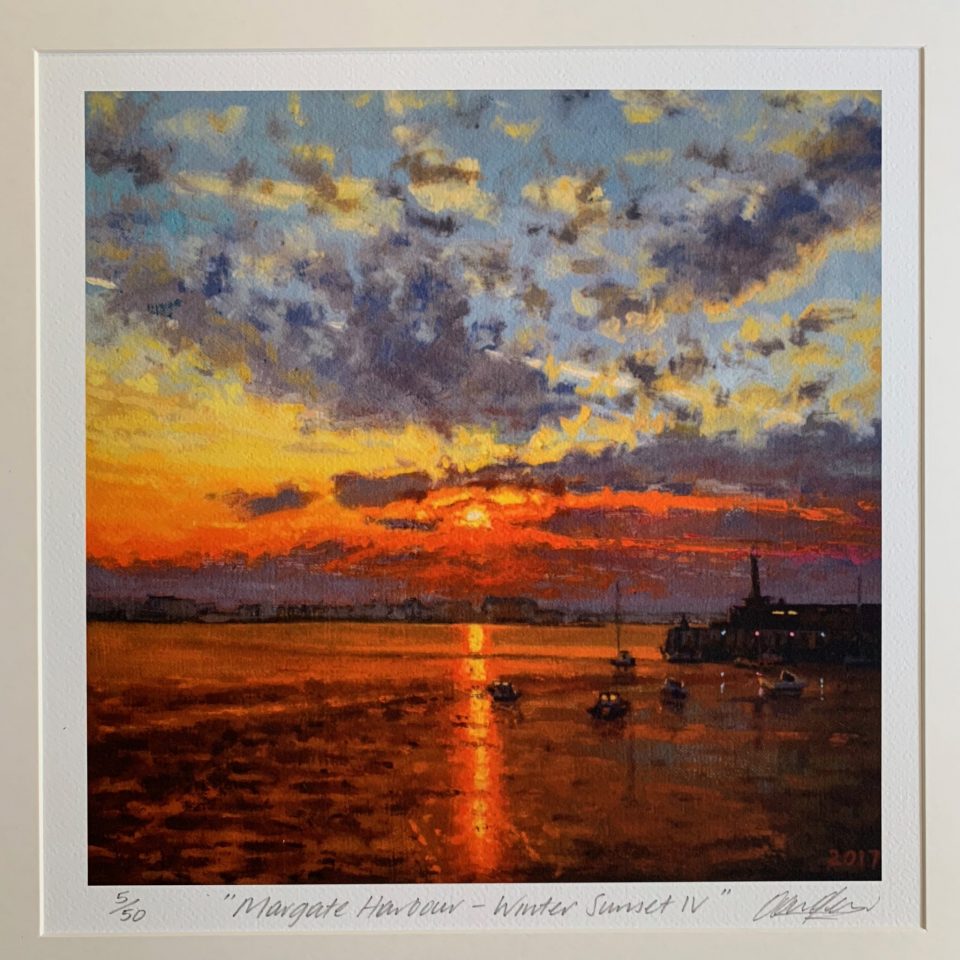 Margate Harbour – Winter Sunset IV