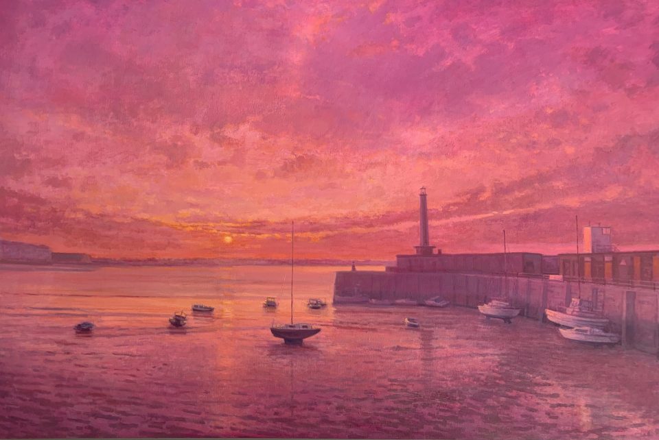 Margate Harbour – Pink