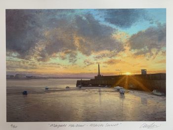 Margate Harbour – March Sunset