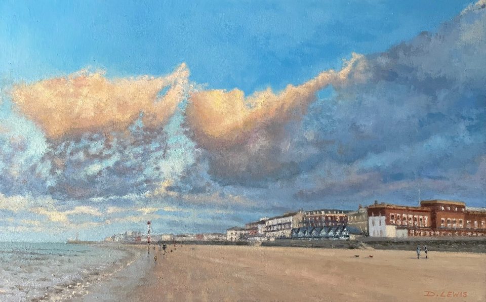 Westbrook Beach – Orange Cloud