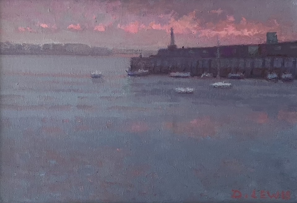 Margate Harbour – Pink Clouds